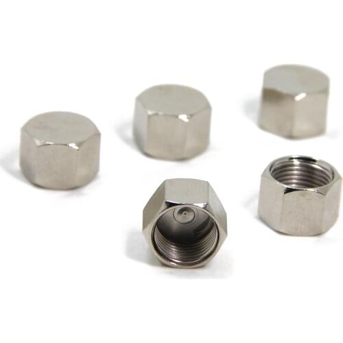 Ancable F Type Weather Caps Outside Waterproof Dustproof Cover for Antenna Amplifier Booster Splitter F Female Conectors