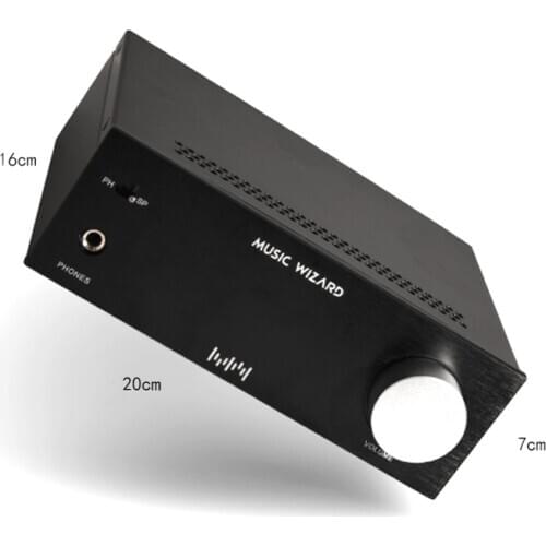 P100 HIFI power amplifier headphone amplifier, with decoder DAC or our store A100, S/N: ≥86dB, frequency response 10Hz-50kHz