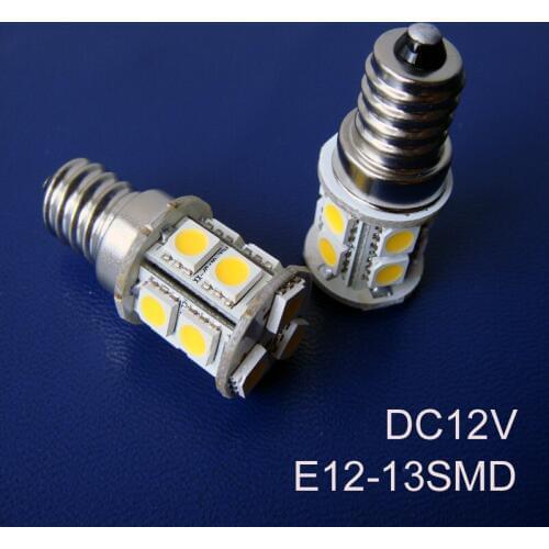 High quality 5050 DC12V E12 led lamps,E12 led lights led E12 bulbs 12v free shipping 5pcs/lot