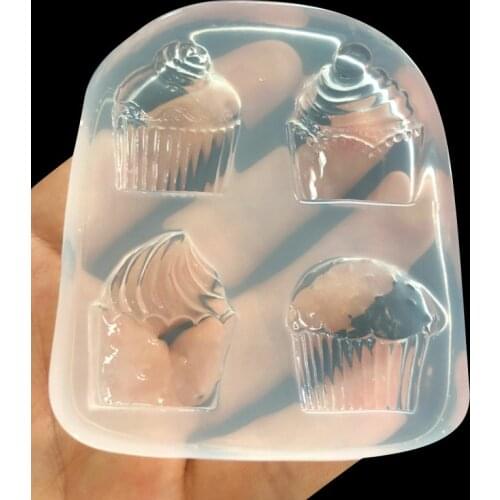 Mirror DIY Crystal Epoxy Cake Cup Mold Mobile Phone Shell Decorative Mold 16633