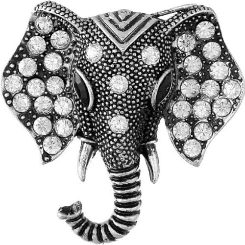 12pcs/lot Diamond Animal Napkin Ring Napkin Ring Cloth Ring Hotel Retro Elephant Napkin Buckle