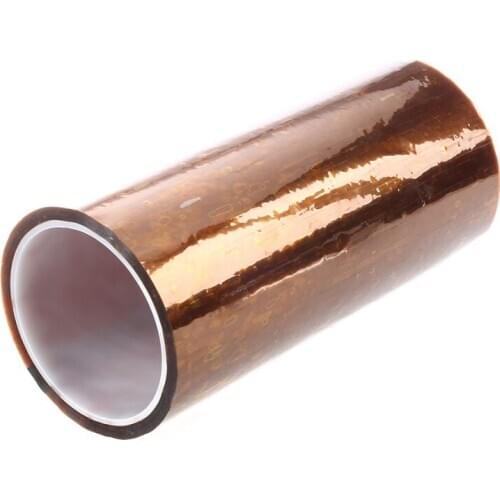 200mm 100ft High Temperature Heat Resistant Tape Polyimide Adhesive 20cm