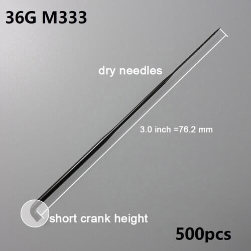 500pcs 36G M333 felt needle triangular, coarse felting needle