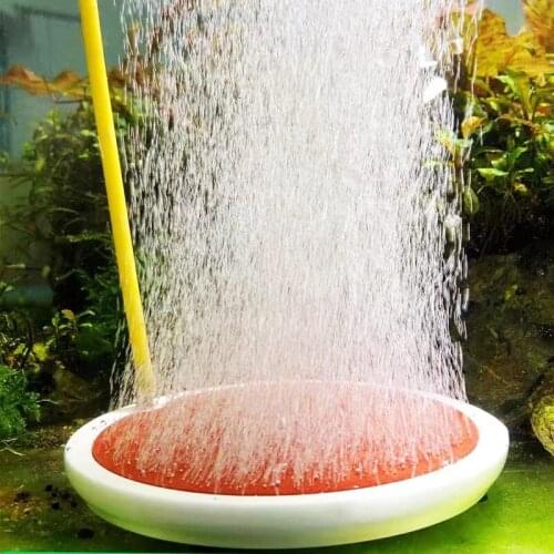 Aquarium Air Bubble Stone Air Oxygen Pump Nano Air Disk Stone Silent Air Refiner Head Sand Head fish tank accessories