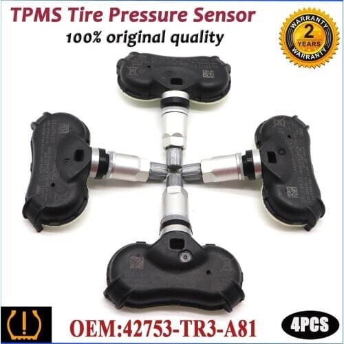 TPMS Tire Pressure Monitor Sensor 42753-TR3-A81 For Acura CSX Honda Civic CR-Z 2XA Element Fit Insight 2MA Odyssey 315MHz