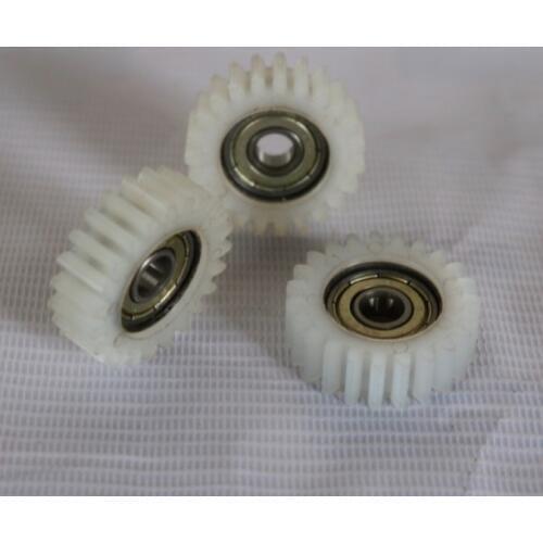 Diameter:38mm 23Teeths- Thickness:12mm Electric Vehicle Gear With 608 Bearing Motor nylon gear--innder d:8mm