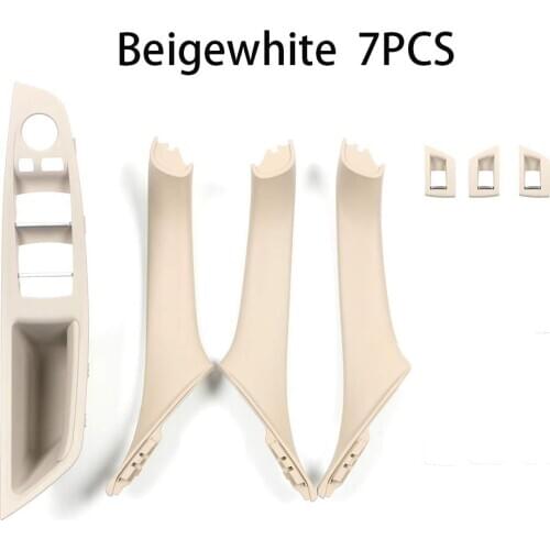 Inner Door Window Control Switch Panel 7pcs For BMW F10 F11 F18 5 Series Left Driver Side Trim Bezel Frame Interior Parts