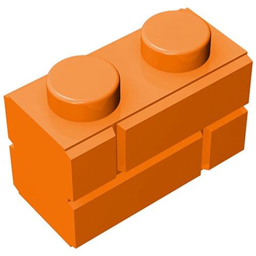 MOC Compatible Assembles Particles 98283 1x2 for Building Blocks Parts DIY Educational Tech Parts Toys