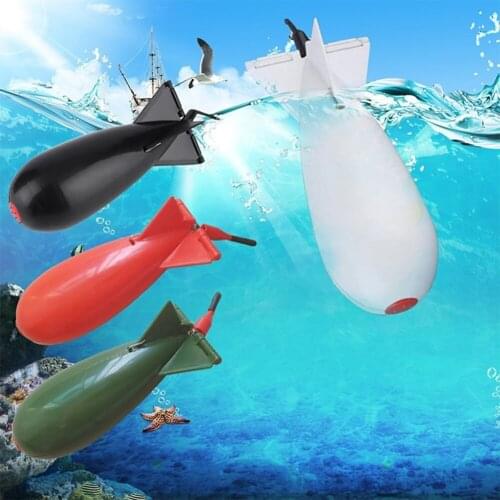 Container Nesting Device Carp Fishing Large Rockets Spod Bomb Pit Beater Spomb Fishing Tackle Rocket Feeder Float Fishing Tools