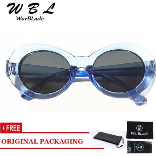 WarBLade 2019 Goggles Round Sunglasses For Women Men Brand Designer Mirrored Glasses Female Male Sun Glasses High Quality