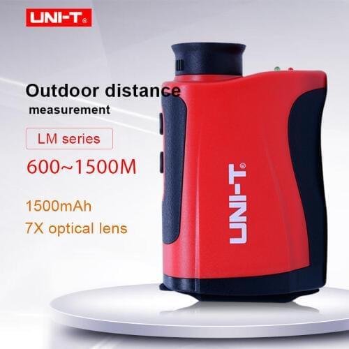 UNI-T Golf Telescope Laser Distance Meter Portable 7X optical zoom telescope Laser Rangefinde LM600/LM800/LM1000/LM1200/LM1500
