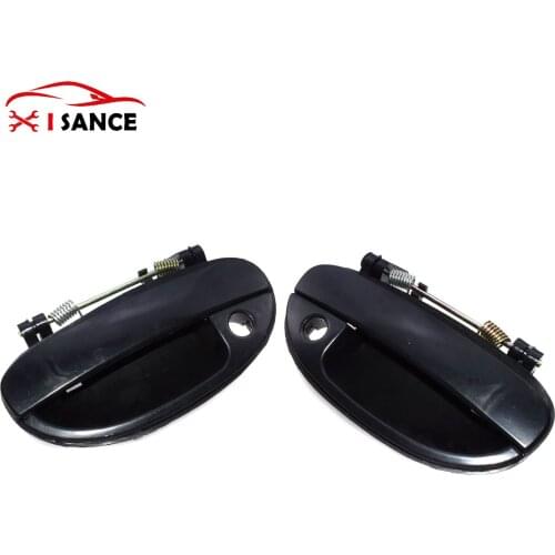 ISANCE Exterior Door Handle Front Left Right For 1999 2000 2001 2002 Daewoo Nubira 96308042 2.0L 1998CC 122Cu. In. l4 GAS
