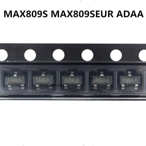 Original new 50pcs/ MAX809S MAX809SEUR ADAA SOT23
