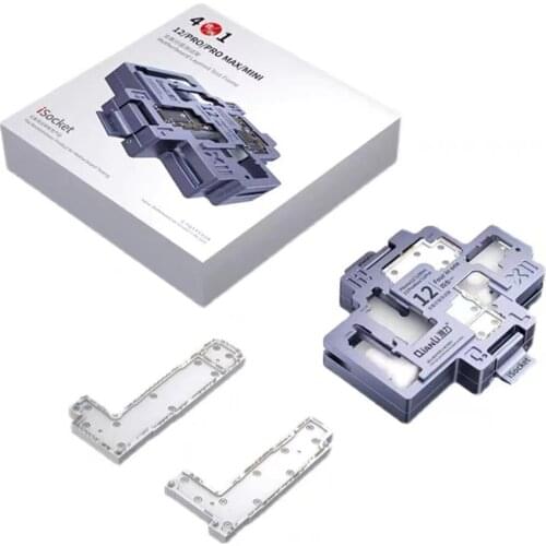 Qianli iSocket Fixture For IPhone 12/12Pro/12Pro Max/12 Motherboard Layered Test Logic Board Diagnostic Tester