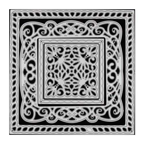 Frame Metal Cutting Dies Stencils for DIY Scrapbooking/photo album Decorative Embossing DIY Paper Cards