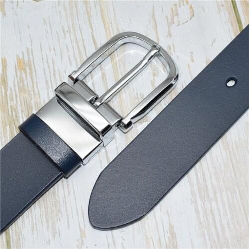 Genuine Leather Belt Men Plus Size 90-130CM Waist Belt for Men Pin Buckle Male Belts Black/coffee/green/blue/red Trouser Belt