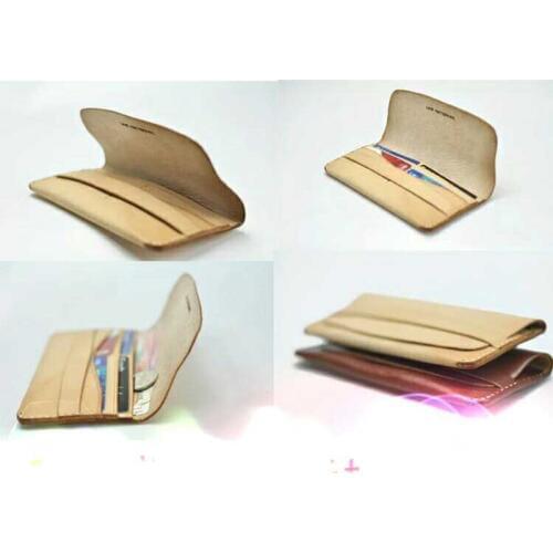 3pcs/set leather craft template cutter card holder wallet die cutting knife mould leather hole punches tool set deri el aletleri