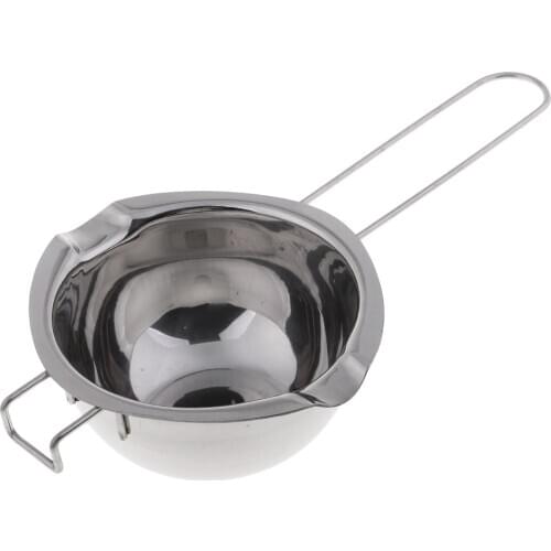 Long Handle Stainless Steel Candle Wax Melting Pot For Candle Soap Making