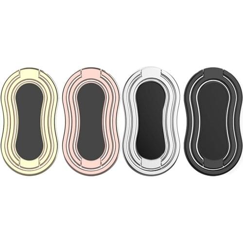 Yunluner Durable Foldable Cell Phone Holder Metal Adjustable Desktop Mobile Phone Rack Foldable Cell Phone Holder Foldable Phone