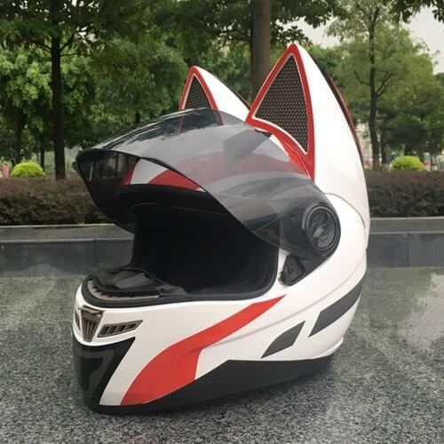 Women Motorcycle Helmet Moto Helmet Full Face Helmet Motorbike Scooter Riding Racing Protector Casco Moto