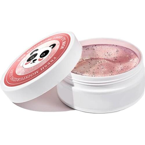 Pink Collagen Eye Mask Fade Fine Lines Tightening Nourishizing Hyaluronic Anti Aging Beauty Skincare Eye Patches 60Pcs