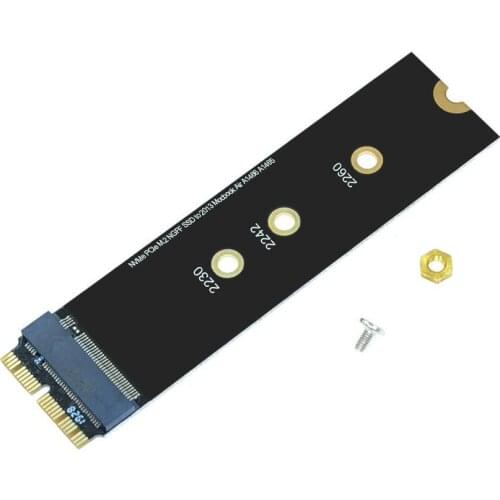 M.2 NVME SSD Convert Adapter Card ​for MacBook Air Pro Retina 2013-2017 NVME/AHCI SSD Upgraded Kit For A1465 A1466 A1398 A1502