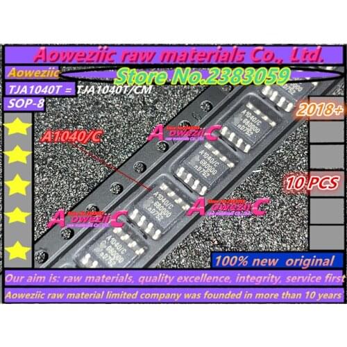 Aoweziic 100% new original TJA1040T TJA104 A1040/C SOP-8 TJA1042T SOP-8 TJA1041T TJA1041AT TJA1043T SOP-14 transceiver
