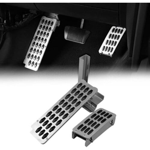 Car Brake Pedal Pads Foot Rest Pedals Covers for Jeep Wrangler 2007- Car Styling