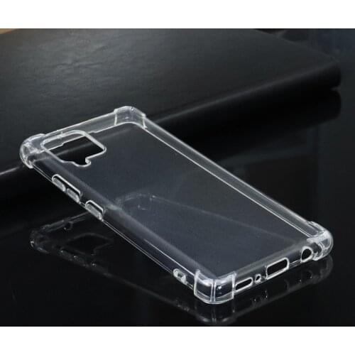 For Samsung Galaxy A42 5G Shockproof HD Clear Transparent Silicone TPU Soft Phone Back Case Cover Coque Funda