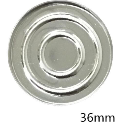 50pcs 26mm/36mm Round Iron Eyeshadow Pan,DIY Your Eyeshadow ,Empty Clamshell Can Hold On Our Magnetic Eyeshadow Palette Tightly