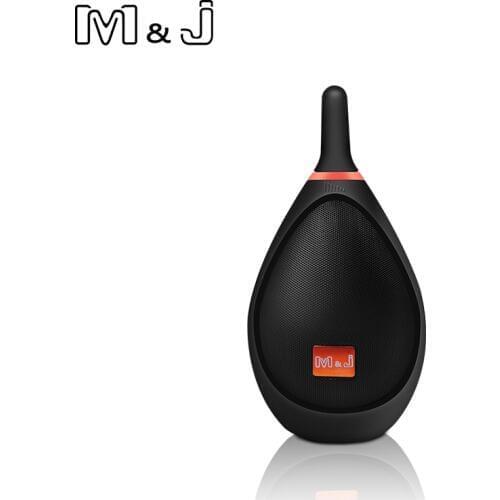 M&J M15 Bluetooth Speaker Column Wireless Portable Mini Mega Bass Stereo Subwoofer TF Card Speaker USB AUX in FM Music Play Bank