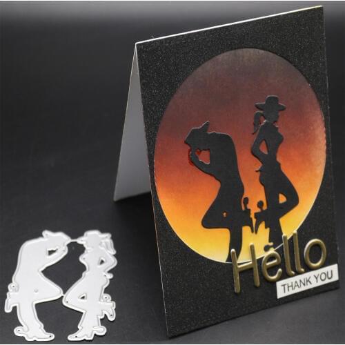 Mechanical dance Metal Cutting Dies Stencils for DIY Scrapbooking/photo album Decorative Embossing DIY Paper Cards