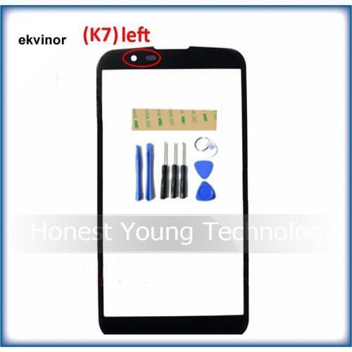 New High Quality Outer Glass Lens For LG K7 X210 X210DS MS330 Tribute 5 LS675 Q7 Replacement LCD Front Touch Screen Panel