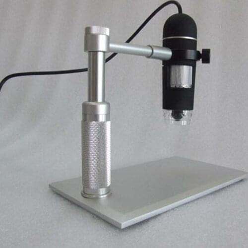 Alluminium Alloy Stand 5MP 1-50/200X USB Digital Microscope Handheld Endoscope