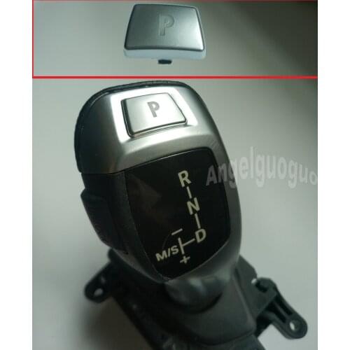 Car Styling ABS Interior Electronic Gear Shift P Button Cover Trim For BMW 3 Series E90 /5 series E60