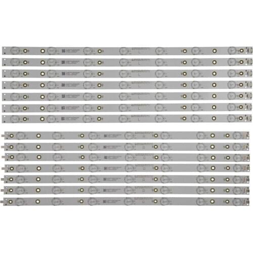 LED Backlight strip 14 lamp For Philips 49"TV 49PUS7002 GJ-2K18-AFJ2-490-D714-V1-L R TPT490F2-FN02.S