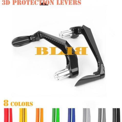 Universal CNC Motorcycle 3D Protection Levers For Suzuki LTZ 400 450 DL650 GSX600 KATANA 750 22mm Protector Clutch Brake Lever