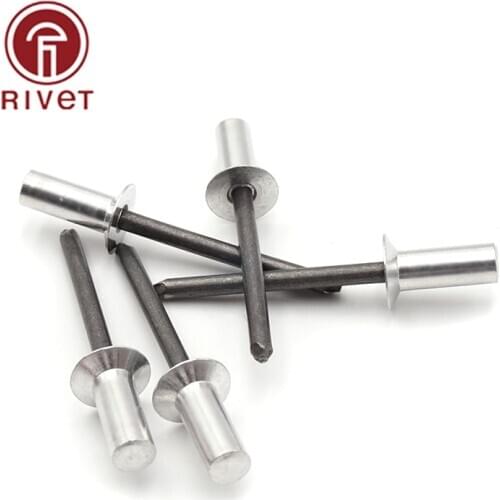 M3x6/7/8/9/10/12mm Closed End Blind Rivet For Construction Automobile Aircraft Aluminium Steel Countersunk Head Rivet Fastener