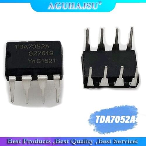 10PCS TDA7052A DIP-8 TDA7052 DIP 7052A DIP8
