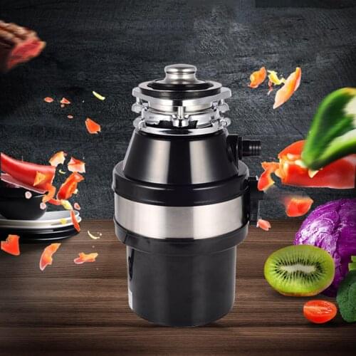 370W Kitchen Electric Garbage Disposal Crusher Food Waste Disposer Auto Sewer Disposal Sink Crusher Grinder Machine US Plug