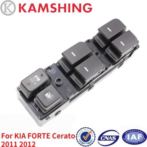 CAPQX For KIA FORTE Cerato 2011 2012 Front Left Driver Side Power Electric Window Lift Control Switch 935701X000 93570-1X000