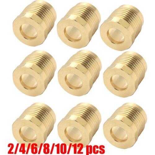 For SeaDoo Brass Steering & Reverse Cable Lock Nut KIT GTX RXP RXT GTI GTS XP 2X 4x 6x 8x 10x 12x 277001729 277001627 277000052