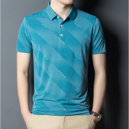GQXAON Short Sleeve Polos For Men