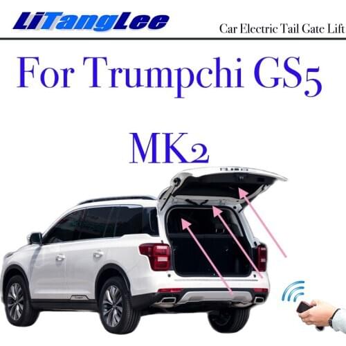 LiTangLee Car Electric Tail Gate Lift Trunk Rear Door Assist System For Trumpchi GS5 MK2 2018~2020 Car Key Remote Control