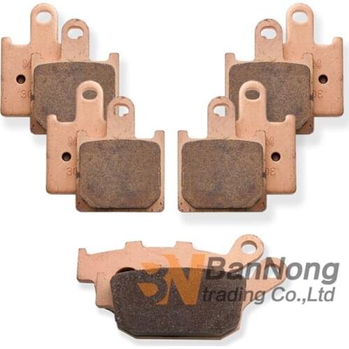 Motorcycle metal sintering brake pads For Kawasaki Z750R ZR750 ABS 2011 2012 Z 750R ZR 750