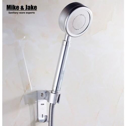 30% water saving high preasure hand shower kit bathroom rain shower set handheld with holder and hose bathroom accessories