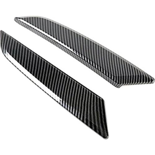 For Toyota Corolla CROSS 2019-2021 Carbon Fiber Car Inner Door Armrest Cover Trim Door Handle Cover Decor Accessories