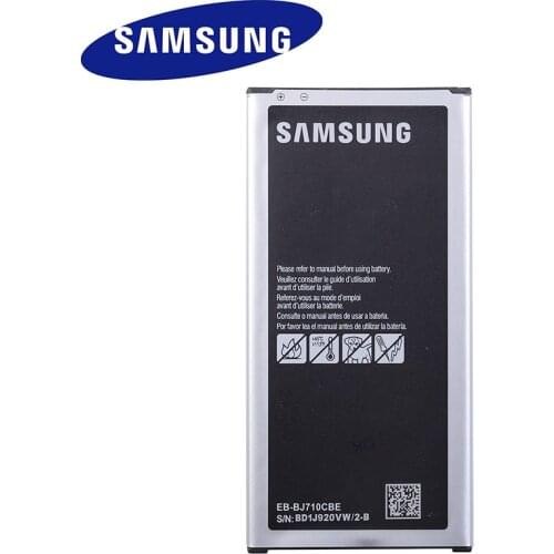 Samsung Original Replacement Battery For Galaxy J7 2016 Edition J710 J710F J7108 J7109 EB-BJ710CBE 3300mAh Mobile Phone Battery