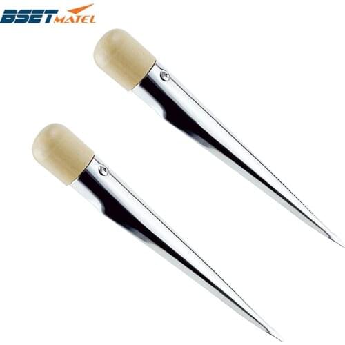 Boat Splicing Spike Marine Wood Handle 304 Stainless Steel Rope Splicing Spike For Yacht Speedboat Boat Accessories Marine