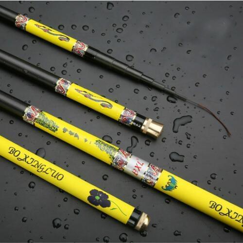 Carbon Stream Rod 3.6-7.2 Meters Olta Ultra Light Super Hard Canne a Peche Short Sections 28 Tonalty Hand Pole Pesca FishTackles